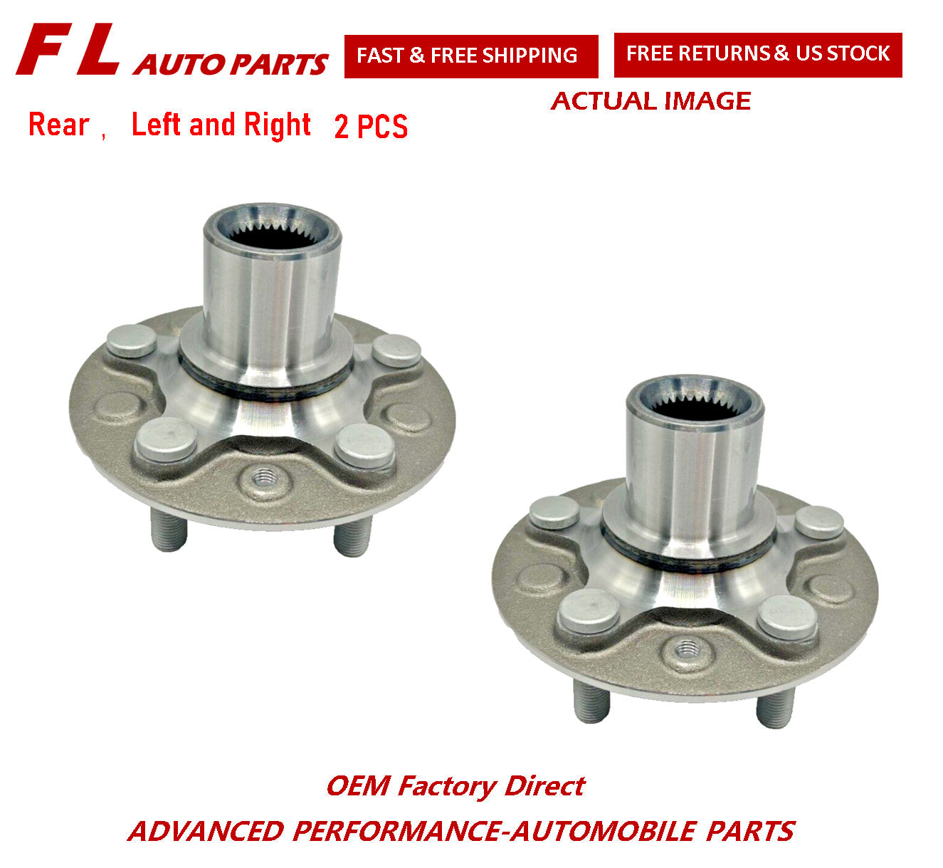 for Landrover for Range Rover Discovery Sport Front Or Rear Wheel Hub 2 PC LR081538