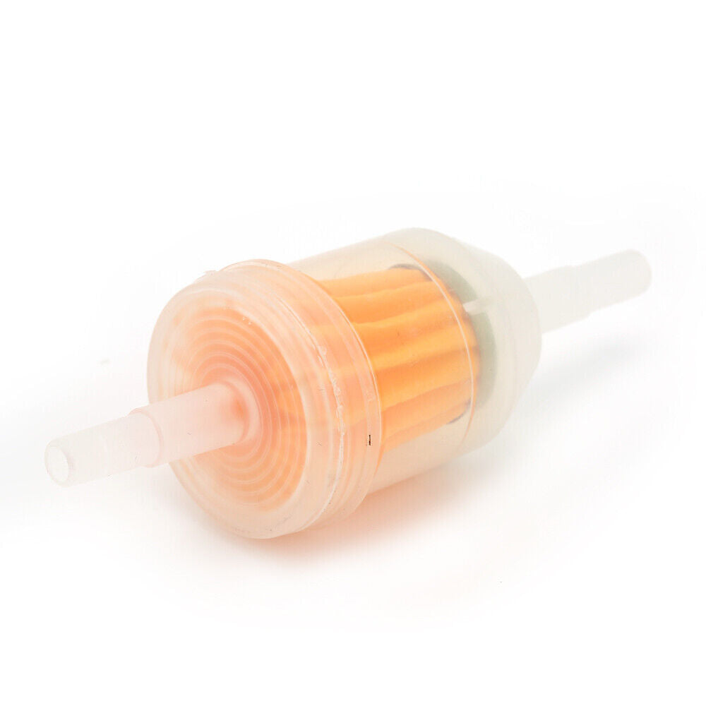 10PCS Motor Inline Gas Oil Fuel Filter Small Engine For 1/4 6-7mm Hose KY