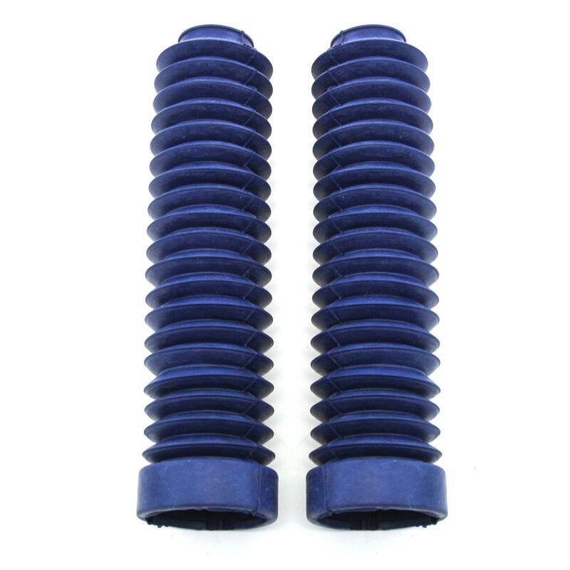 New blue 2-piece front fork suspension shoe set for Honda