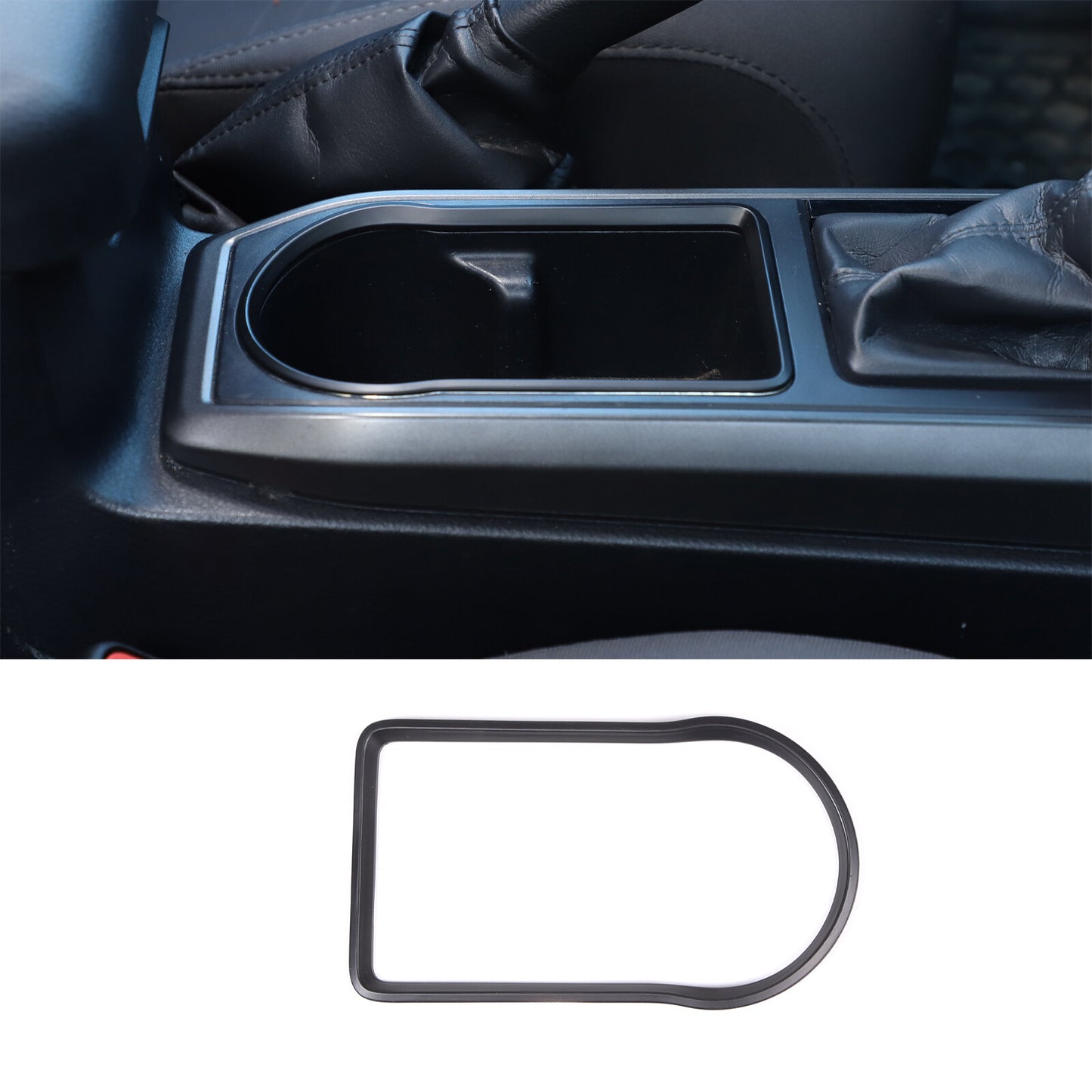 ABS black main drive side suspension storage box decoration suitable for Maverick 2022-2023- v