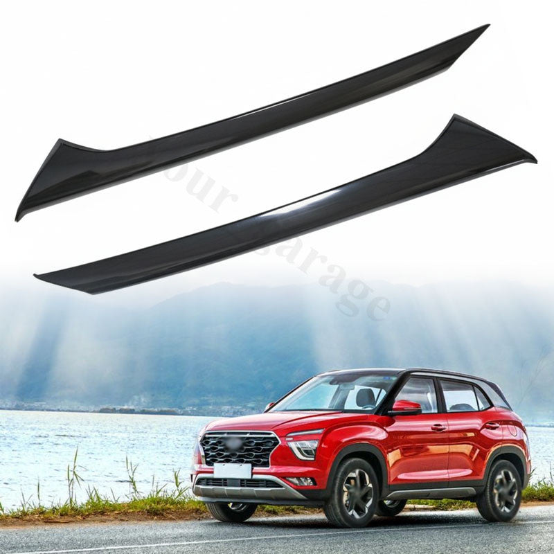 for Hyundai IX25 Creta 2015-2019 LeftRight Side Black Windshield Pillar Molding