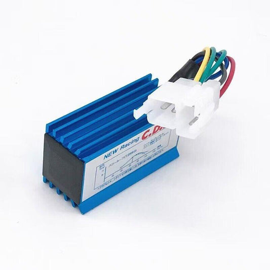 6-pin AC CDI connector suitable for CG 125cc 150cc 200cc 250cc all-terrain vehicles, off-road bicycles, go-karts, and four-wheelers.