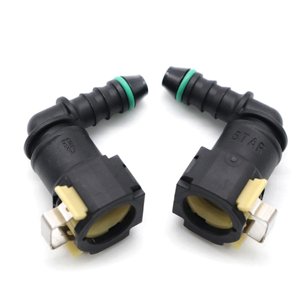 Suitable for automotive 2p degree automotive fuel line hose release 8mm 8 ID6 8x6 90Urea connector - v