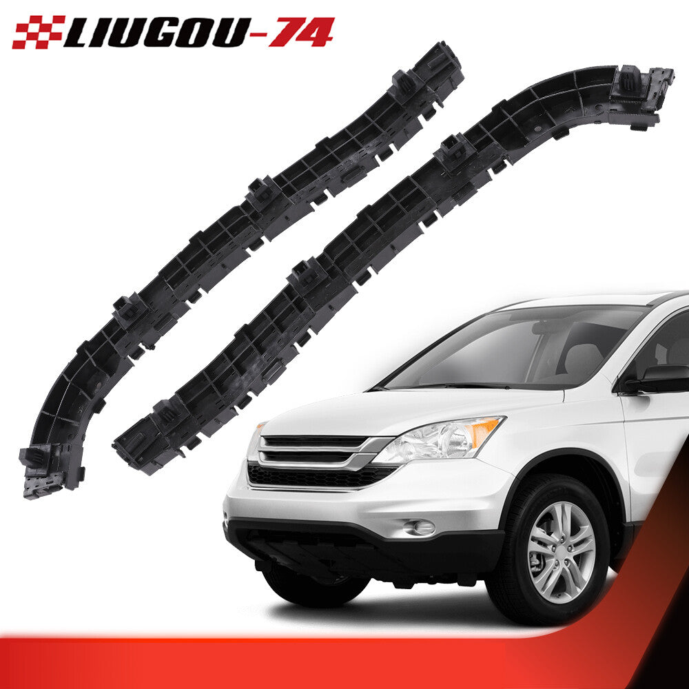 Rear Bumper Bracket 2 Piece Set Fits 07-11 for Honda CR-V Driver and Passenger Side - v