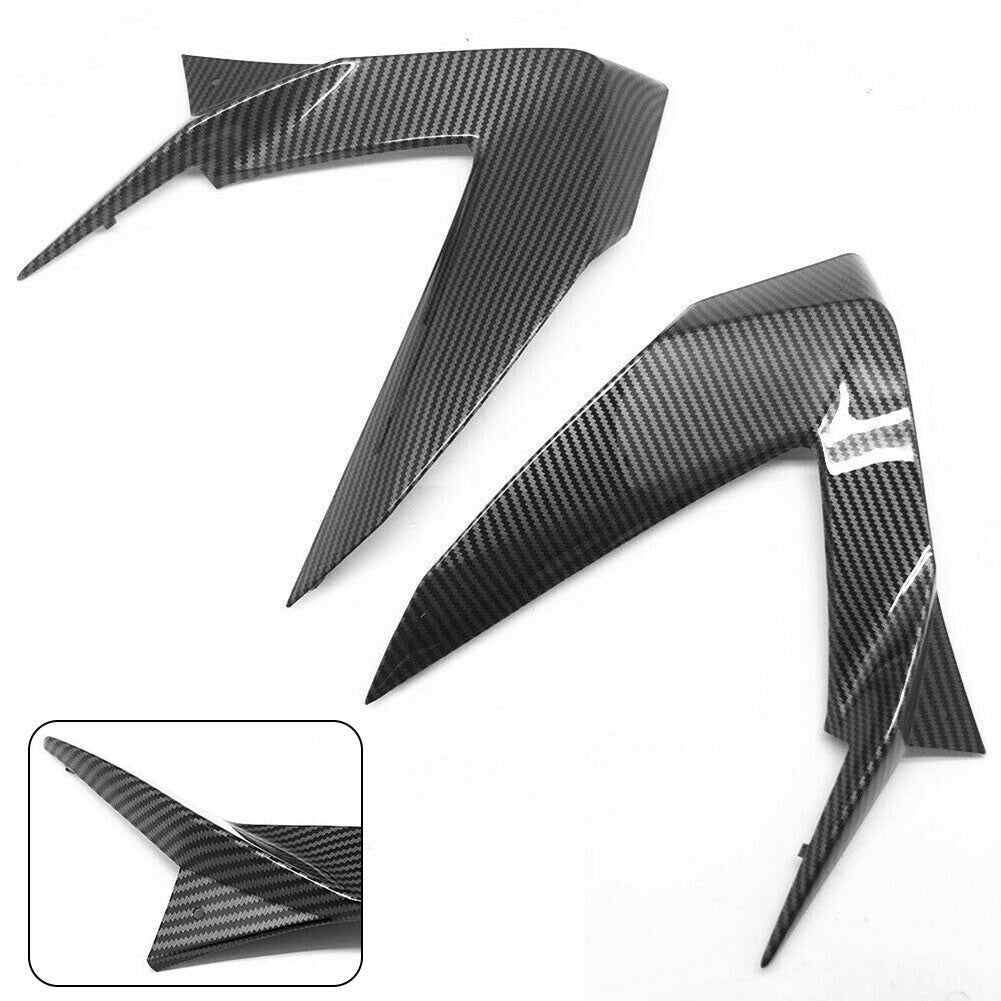 1Pair Carbon Fiber Side Lower Infill Panel Fairing for KAWASAKI ZX6R 2013-2018