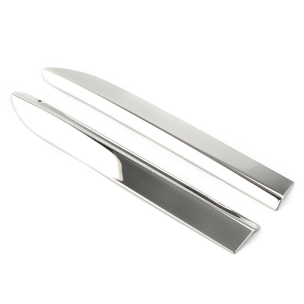 Front Corner Protector Cover Trim for Subaru Forester SK 2019-2021 2PCs Chrome