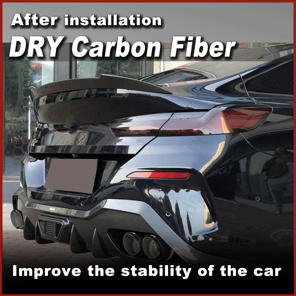 Dry Carbon Rear Trunk Spoiler Fit for BMW 8 Series G15 Coupe 840i M850i 2018-21