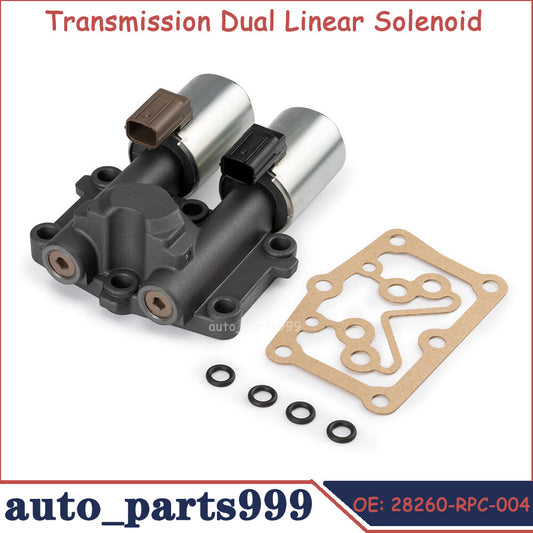 Dual linear solenoid valve 28260-RPC-004 for transmissions, suitable for 2006-2011 for Honda for Civic 1.8L models. n