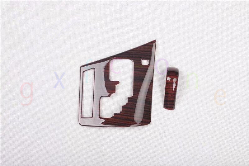 for LEXUS 2010-2015 RX350 450h ABS Wood Grain Look Gear Shift Panel Cover Trim n