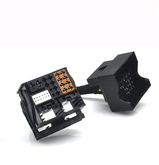 PQ to MQB quadlock adapter For 2016-2018 for VW for Passat for Jetta for Tiguan for golf RCD330 plus v