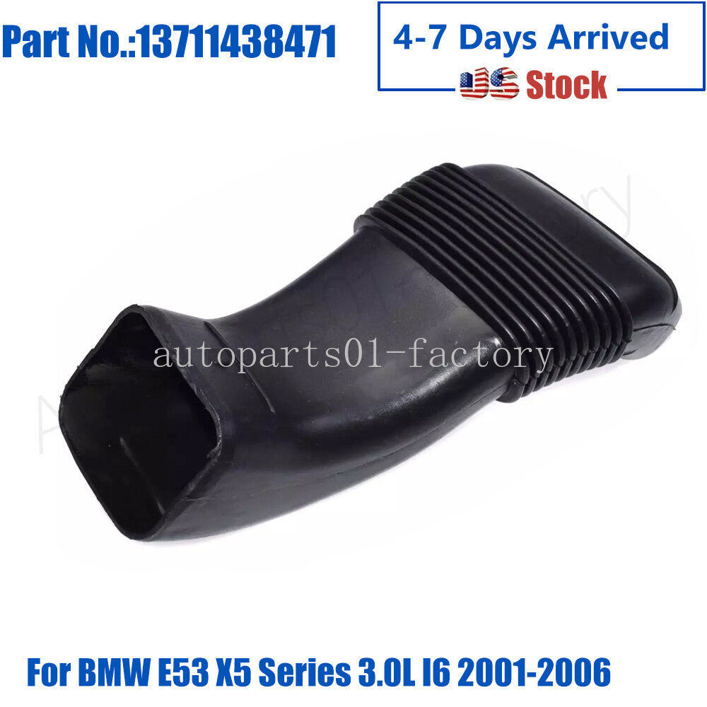 13711438471 Engine Air Filter Intake Hose Pipe for BMW E53 X5 3.0i 3.0L L6