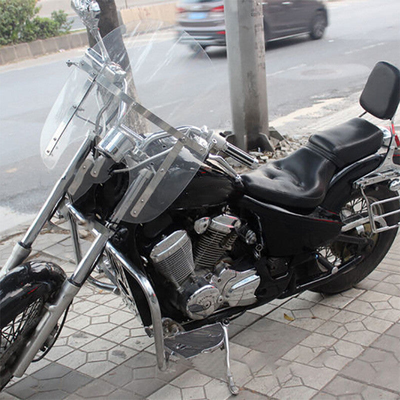 7/8 1Handlebar Motorcycle Windshield Screen for Harley for Suzuki for Honda Universal