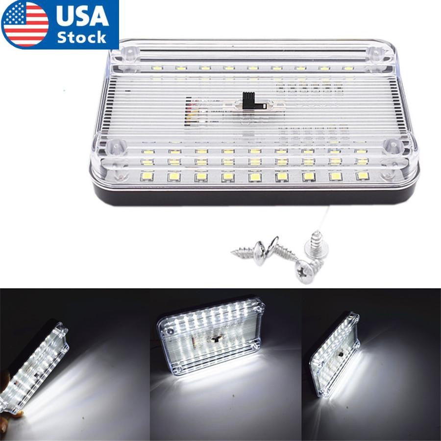 New 12V Car Vehicle Dome Roof Ceiling Interior Light Lamp White Light New Q