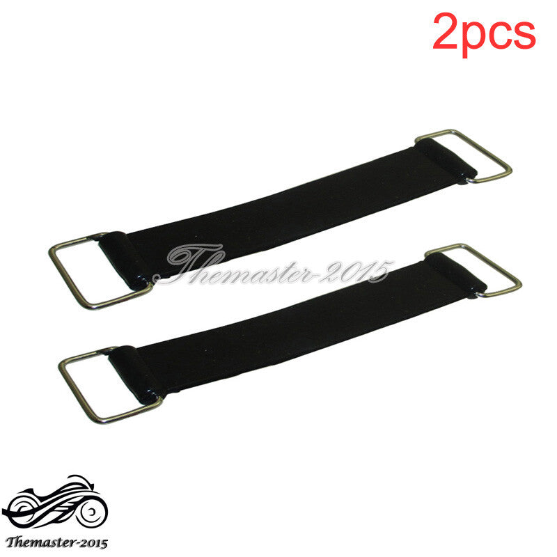 Rubber Battery Strap Belt Fit ATV Quad Go Kart Pit Dirt Bike Motorcycle Q