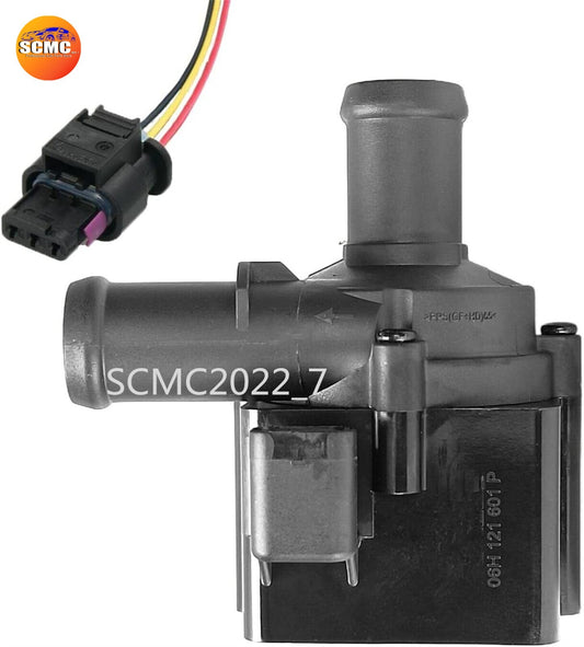 Auxiliary Electric Coolant Water Pump+Plug for VW Touareg for AUDI A6 Q506H121601P