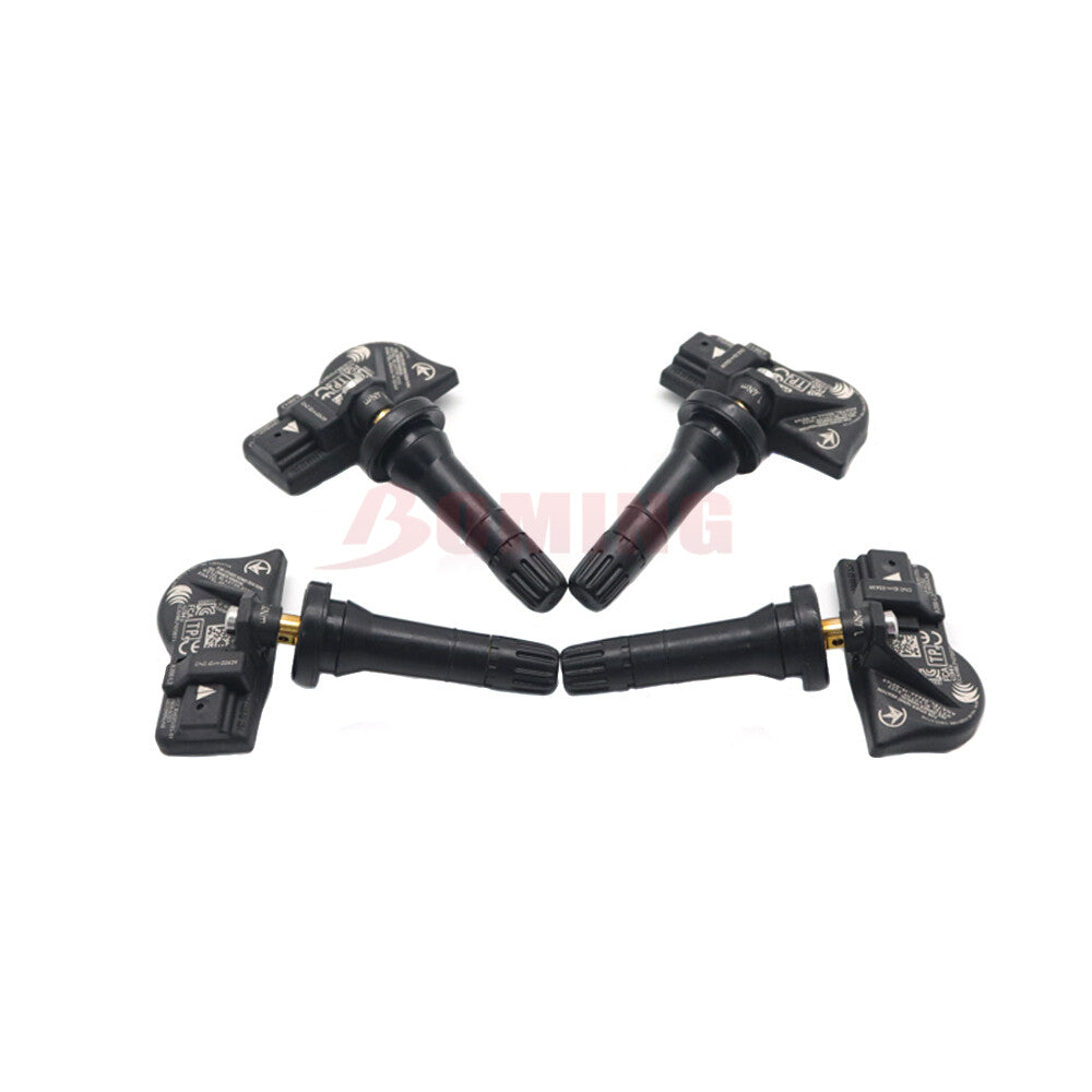 SET of 4 68339096AB TPMS Sensors for 2021-2022 for Jeep Tire Pressure Sensor 433MHz