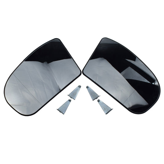 for Mercedes C230 C350 E350 E500 Pair Left Right Mirror Glass Heated w/Backing