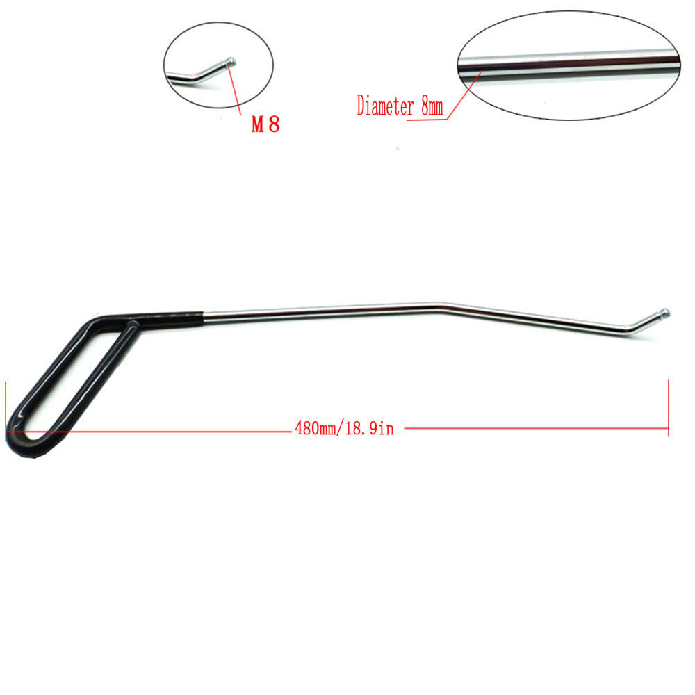 Stainless Steel Car Body Dent Removal Hooks, Push Rods for Removing Dents v