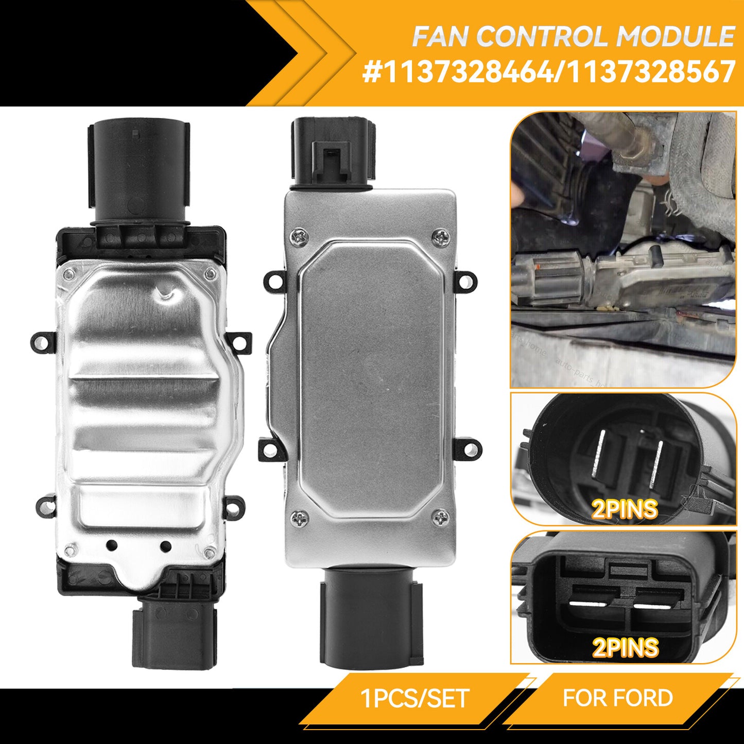 1137328464 1137328567 RADIATOR FAN CONTROL MODULE  for ford  FOCUS C-Max for Volvo V40 Q