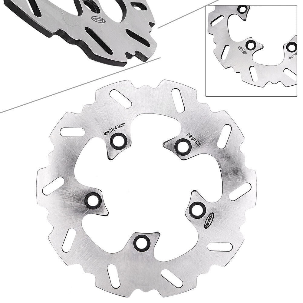 Fit for Suzuki TL1000R 1000S GSXR750/600/1000 1996-2014 Silver Rear Brake Disc Rotor Q