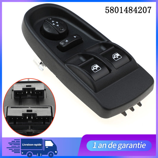 Interrupteur Bouton de Leve Vitre GAUCHE R¨¦troviseur pour Daily 11-14 5801484207