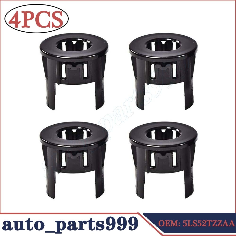 4-Piece Parking Assist Sensor Frame for Dodge for Ram 1500 2014-18 (Exterior & Rear) n