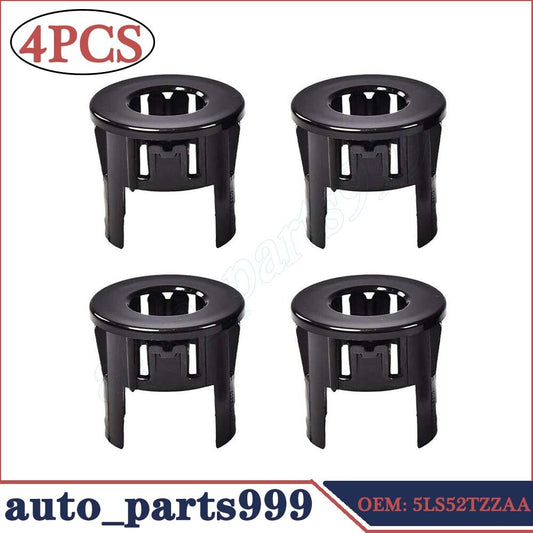 4-Piece Parking Assist Sensor Frame for Dodge for Ram 1500 2014-18 (Exterior & Rear) n