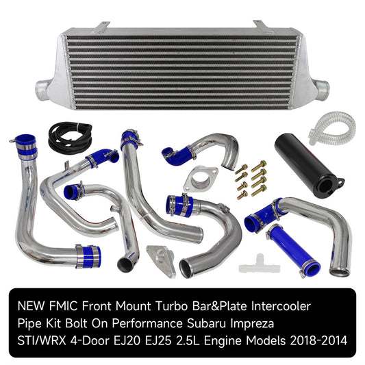 Bolt On Front Mount Intercooler Kit for Subaru Impreza WRX STI Ej20 Ej25 08-14