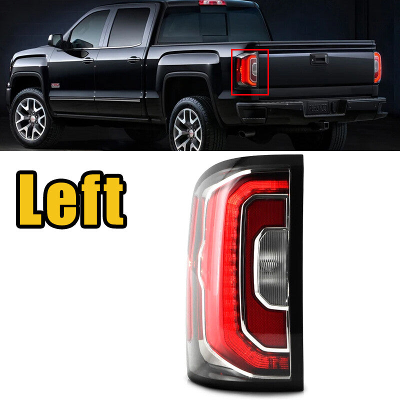 LED Rear Tail Light for GMC for Sierra 1500 2016-2018 Turn Signal Brake Lamp DRL