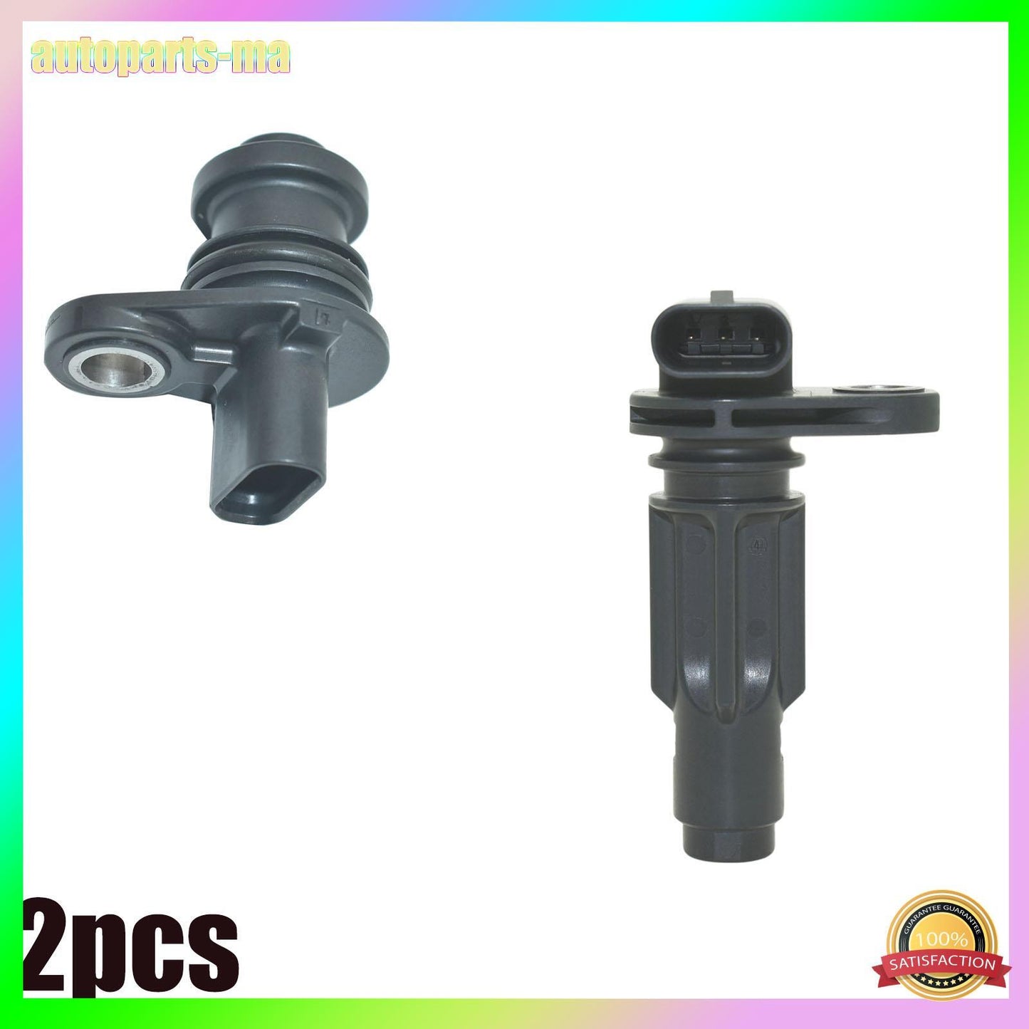 2x Cam/Crankshaft Position Sensor for Chevy Silverado 2500 HD for GMC for Sierra 6.6L
