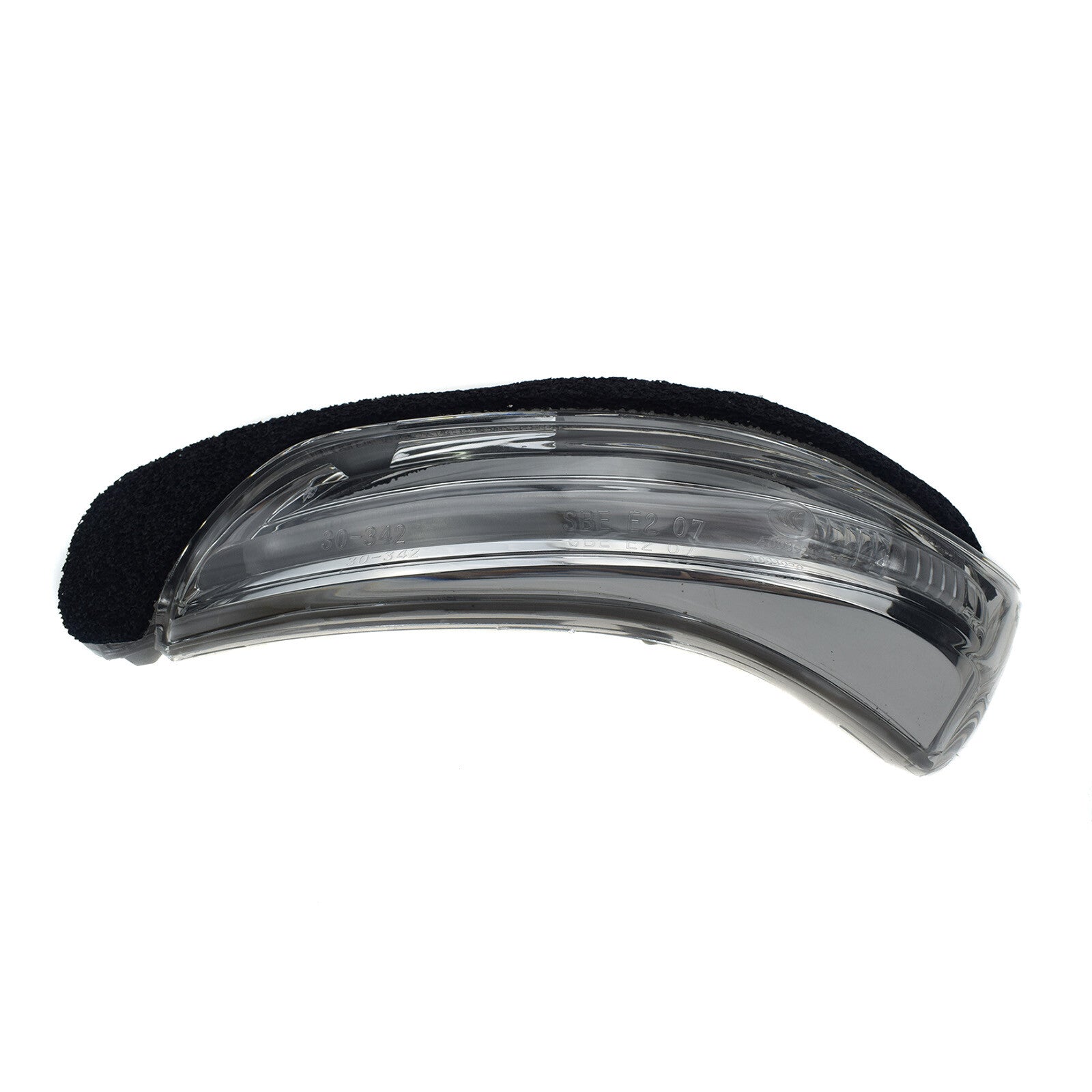 LH rearview turn signal side mirror LED hazard light repeater for Prius and Crown - v