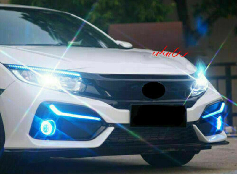 for Honda for Civic Hatchback 2016-2021 LED Daytime Driving Lights/Turn Signal Light
