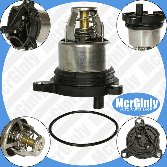 Engine thermostat with O-ring suitable for Audi for A8 , Q5, A4, A5, A6 #06M121115H #06M121115K- n