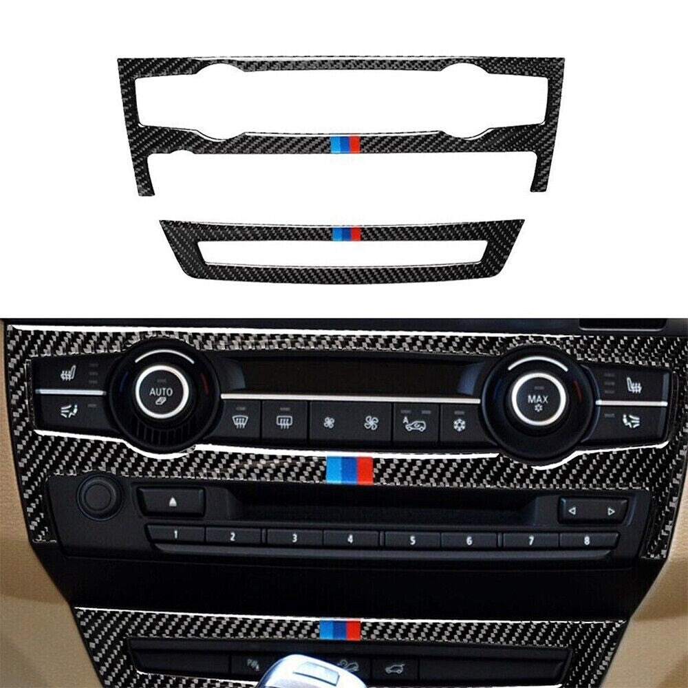 Carbon Fiber Interior Cover Trim Replacement for X5 E70 X6 E71 2007-2013 New n