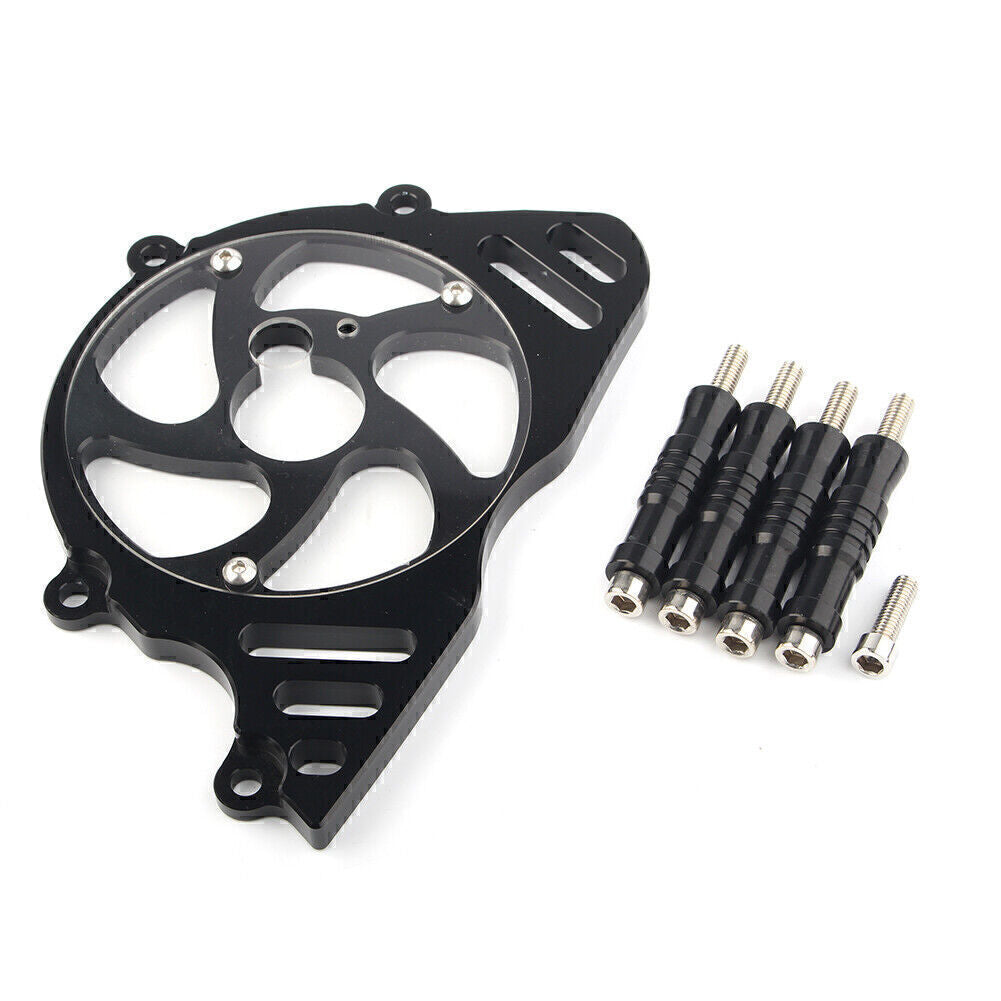 CNC Front Chain Sprocket Cover Protector for Kawasaki Z1000 2010-2017 2011 Black Q