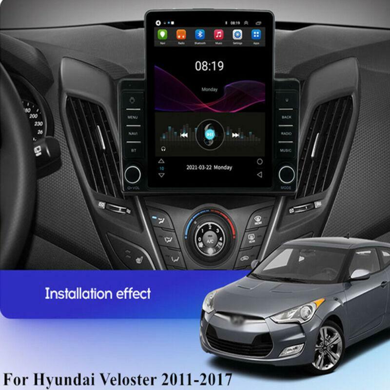 Stereo radio, 9.5-inch Android 10.1, GPS navigation for 2011-2017 for Hyundai for Veloster . n