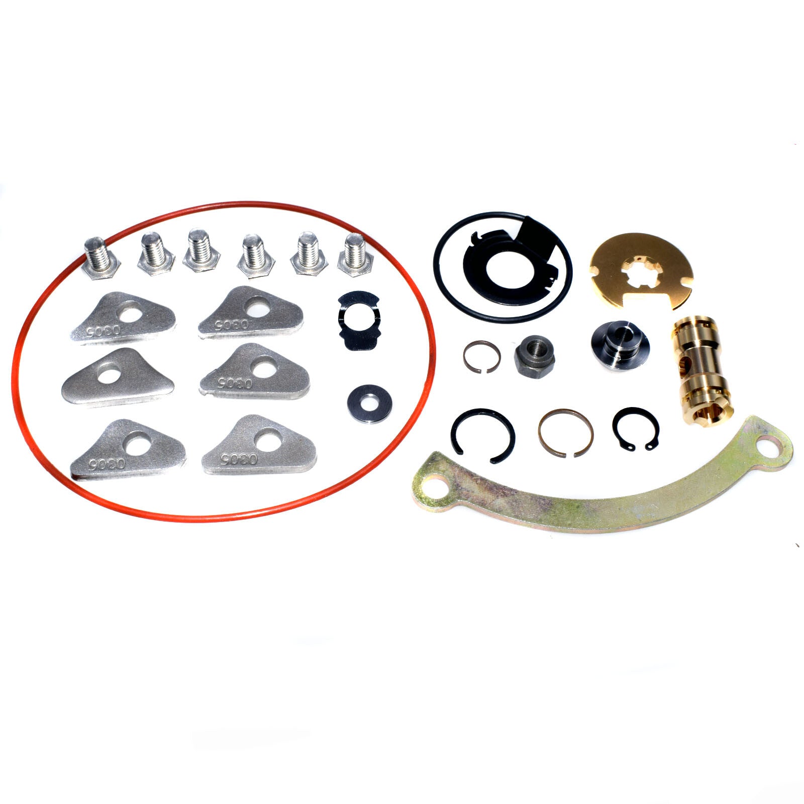 Repair and rebuild kit for thrust bearings and turbochargers suitable for Volkswagen K03 and K04 for Audi models (06A145703C)