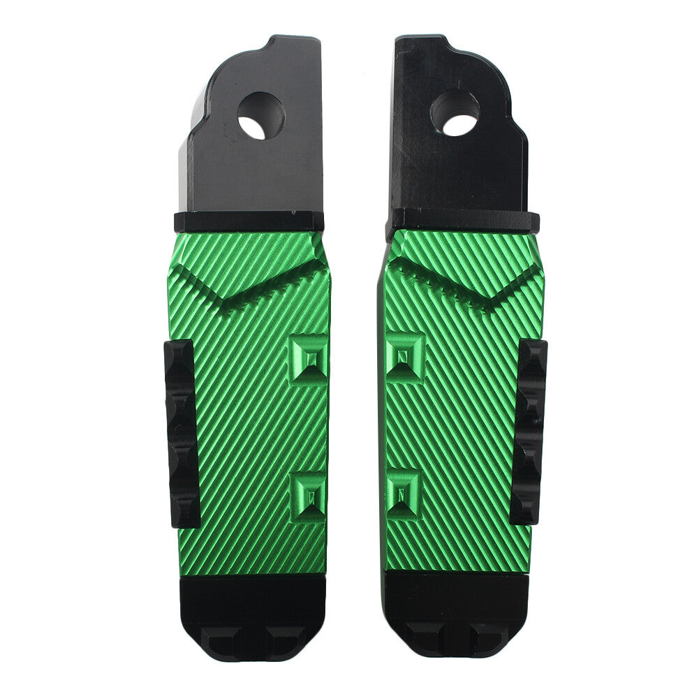 CNC Aluminum Rear Passenger Footrests Foot Pegs Pedal Pads for BMW S1000RR R HP4