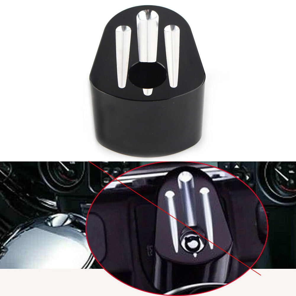CNC cutting ignition switch cover suitable for Harley Electra Road Street Glide 2006 - 2013 - n