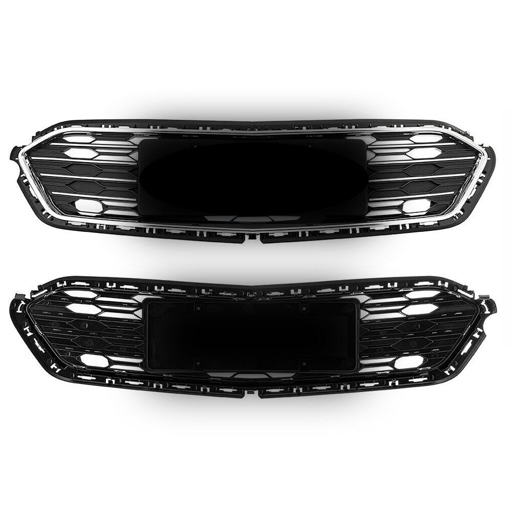 Suitable for 2016-2018 for Cruze with chrome front upper and lower grilles (16-18). n