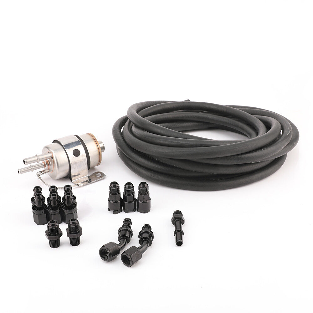 LS Conversion Fuel Injection Line Fitting Adapter Kit EFI FI w/ Filter/Regulator Q