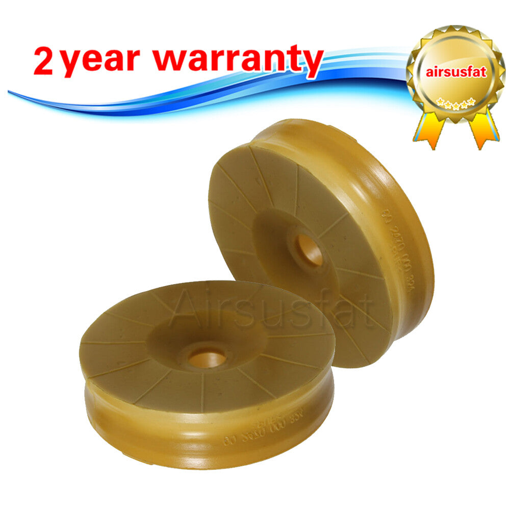 Pair Rear Rubber Buffer Top Mount for Mercedes W221 Air Suspension ABC Shock New