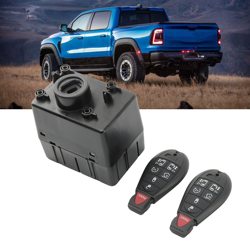 for Dodge for Ram 2500 3500 Module Wireless Ignition Unprogrammed w/Keys 2009-2015 Q