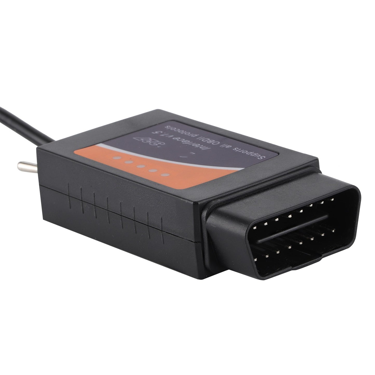 OBD2 Diagnostic Connector Cable USB Interface Car Fault Checking Tool For Q