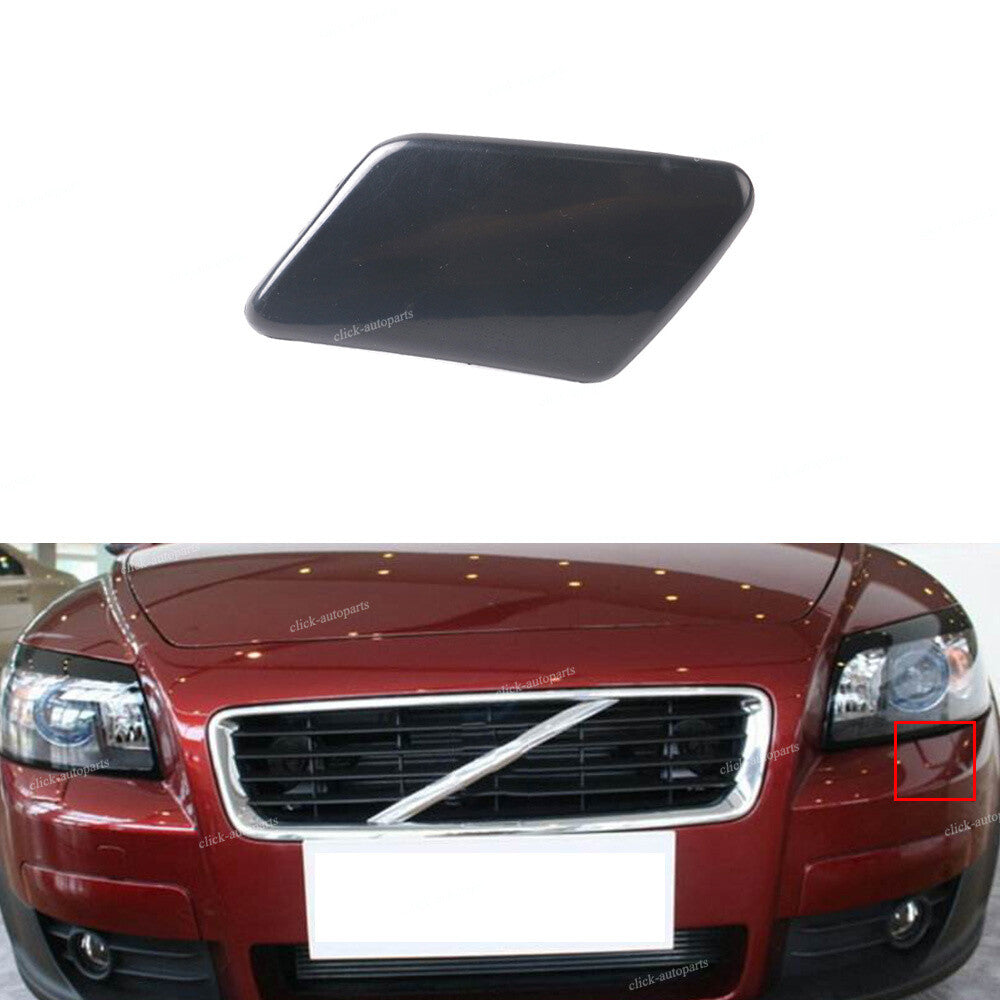 Front Left Side Headlight Washer Cover Lid Cap For 2008-2010 for VOLVO C30 Unpainted