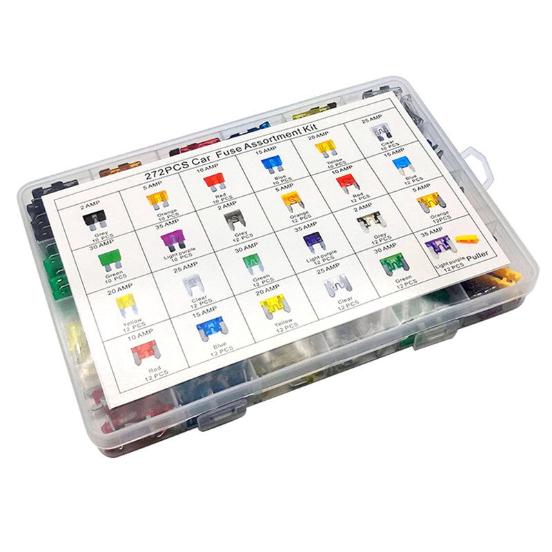 272PC Car Fuse Blade Fuses Truck Blade The Fuse Insurance Insert Insurance Kit
