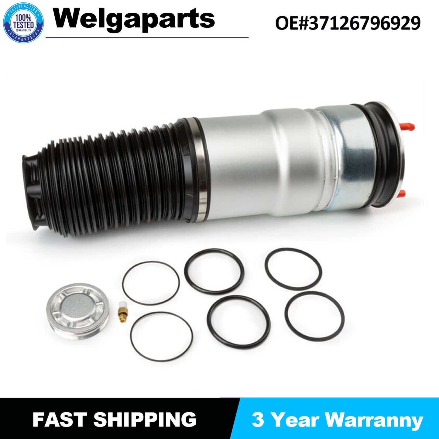 Rear Air Suspension Spring for BMW 7er F01 F02 740i 750Li 760Li 37126796930 NEW