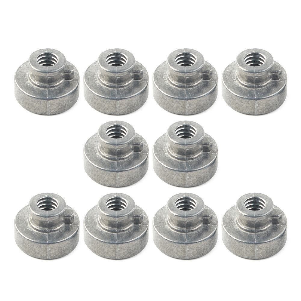 10x Rear Fender Passenger for Seat Bolt Tab Screw Nut Knob Cover for Harley Davidson