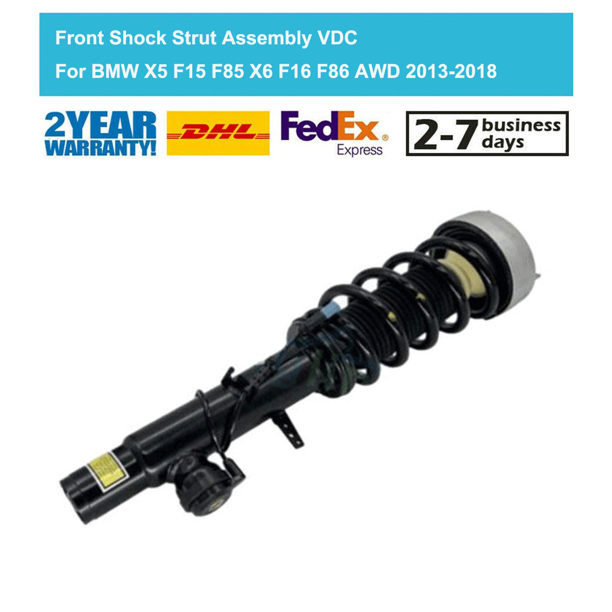 Front Right Shock Spring Strut Fit for BMW X5 F15 F85 X6 F16 F86 xDrive35 2013-2018