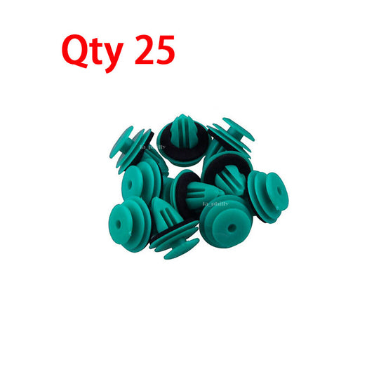 25 Pcs Car Door Trim Panel Retainer Clips for Toyota 90467-10188 for Sienna